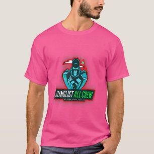 Junglist Drum and Bass EDM Liquid Gorilla T-shirt