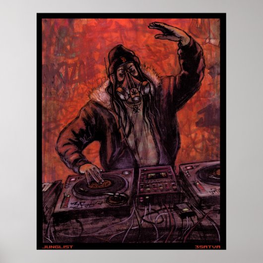 JUNGLIST POSTER (Voorkant)