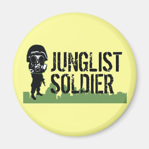 Junglist Soldier Magneet