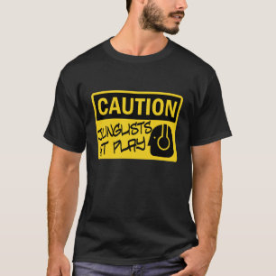 Junglists bij het spelen t-shirt