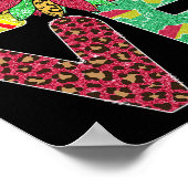 Juni 1865 Zwarte Geschiedenis Afro-Amerikaans Poster (Hoek)