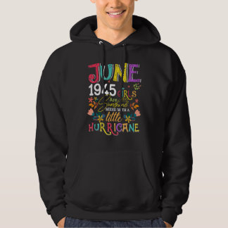 Juni 1945 Meisjes zijn zonneschijn van 77 jaar oud Hoodie