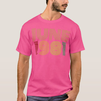 Juni 1981 Design geboren in 1981 T-shirt