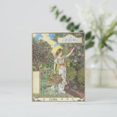 juni briefkaart (Staand voorkant)