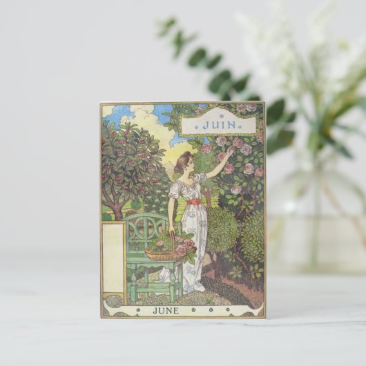 juni briefkaart (Staand voorkant)