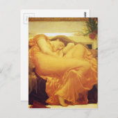 Juni gevierd door Frederic Leighton Briefkaart (Voorkant / Achterkant)