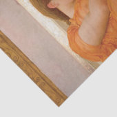 Juni gevierd door Frederic Leighton Tissuepapier (Detail)