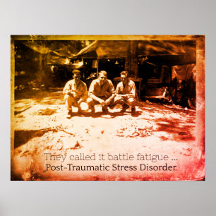 Juni is PTSD-bewustzijn maand Poster