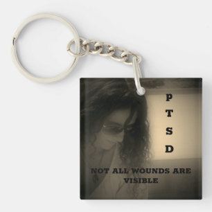 Juni is PTSD-bewustzijnsmaand Sleutelhanger