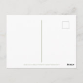 Juni Maand Bloemen Honeysuckle Roos Fancy Briefkaart (Achterkant)