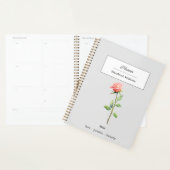 JUNI ROOS BIRTH FLOWER GEPERSONALISEERD PLANNER (Display)