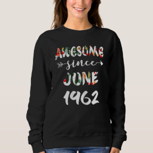 Junilistan 1962 60 Birthday 60 jaar Geweldige sind Trui