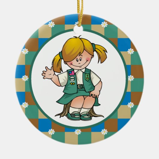 Junior 5 keramisch ornament (Voorkant)