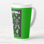 Junior Basketball-spelers Latte Mok (Rechterhoek)