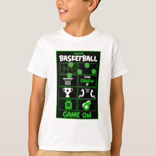 Junior Basketball-spelers T-shirt