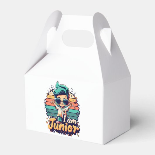 Junior Bedankdoosjes (Voorkant Zijde)