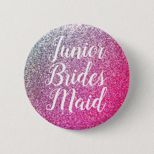 Junior Bridesmade ronde knop Button 5,7 Cm