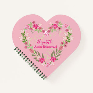 Junior bridesmaid Favor Notitieboek