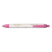 Junior Bridesmaid Floral Zwarte Inkt Pen (Achterkant)
