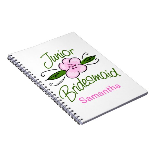 Junior Bridesmaid Notitieboek (Rechterzijde)