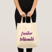Junior Bridesmaid Simply Love Tote Bag (Voorkant (product))