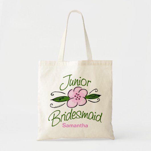 Junior Bridesmaid Tote Bag (Voorkant)