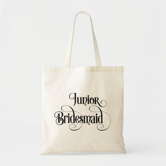 Junior Bridesmaid Tote Bag (Voorkant)