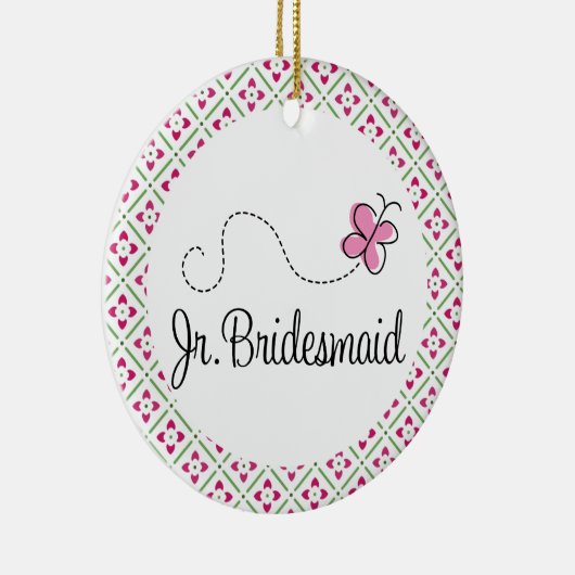 Junior Bridesmaid Wedding Keepomwille Ornament Gif (Rechts)