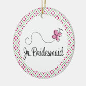 Junior Bridesmaid Wedding Keepomwille Ornament Gif (Links)