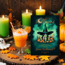 Junior bruidsmeisje Halloween heks tovert