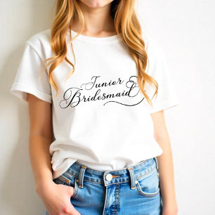 Junior bruidsmeisje Shirt - Elegant huwelijksfeest