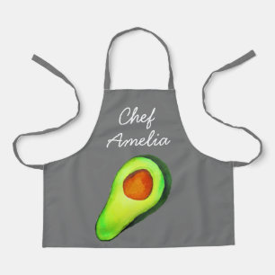 Junior chef avocados kleurrijke kinderen schort