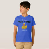 Junior duck hunter T-Shirt (Voorkant volledig)