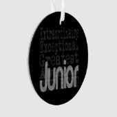 Junior Extraordinaire Ornament (voorkant)