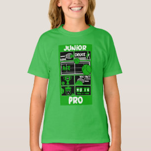 Junior Girl Tennis Player T-Shirt