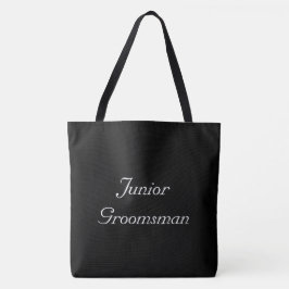 Junior Groomsman Canvas tas