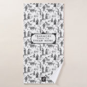 JUNIOR Handlers Chien Show Toile (Serviette de bain)