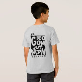 Junior Jr. Bruidsjonker, bruiloft T-shirt (Achterkant volledig)