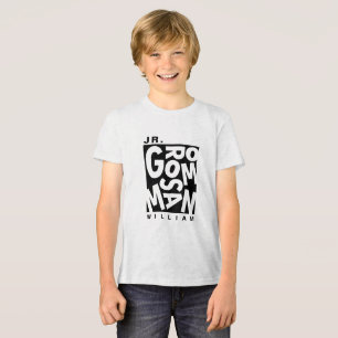 Junior Jr. Bruidsjonker, bruiloftsgroep Tri-Blend Shirt