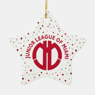 Junior League of Miami Keramisch Ornament