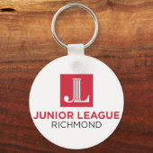 Junior League of Richmond Sleutelhanger (Achterkant)