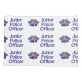 junior politieman kussensloop (Achterkant)