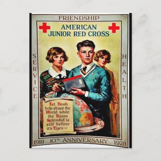 Junior Red Cross 5 Briefkaart (Voorkant)