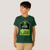 Junior Rugby Players T-Shirt (Voorkant volledig)