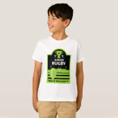 Junior Rugby Players T-Shirt (Voorkant volledig)