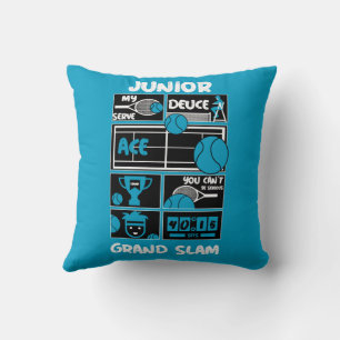 Junior Tennis Player Kussen