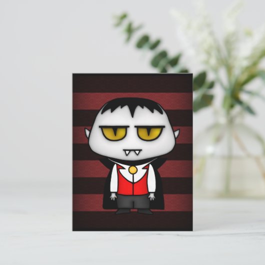 Junior Vampire Briefkaart (Staand voorkant)