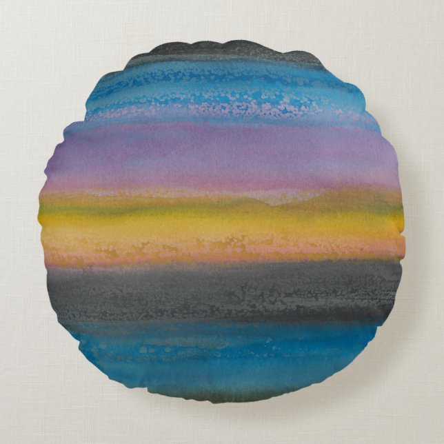 Juniper Mist I Rond Kussen (Voorkant)