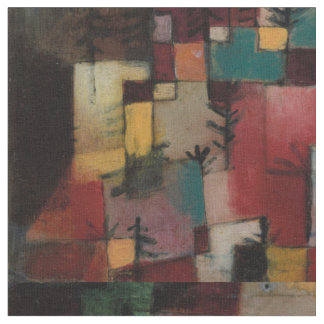 "Junipers" Paul Klee geïnspireerde stof
