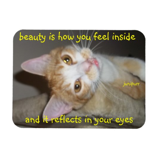 Junipurr schoonheidsmagneet magneet (Horizontaal)